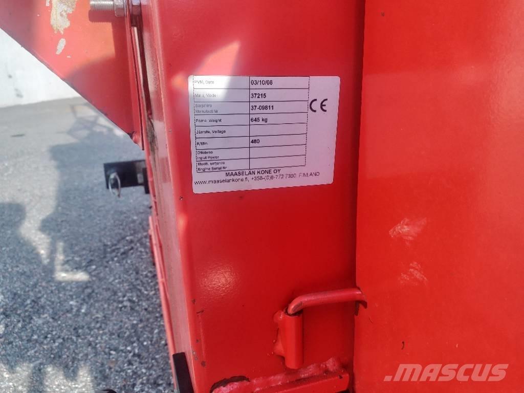 Hakki Pilke 1x37 TR Cepilniki, lesni drobilci, in žage