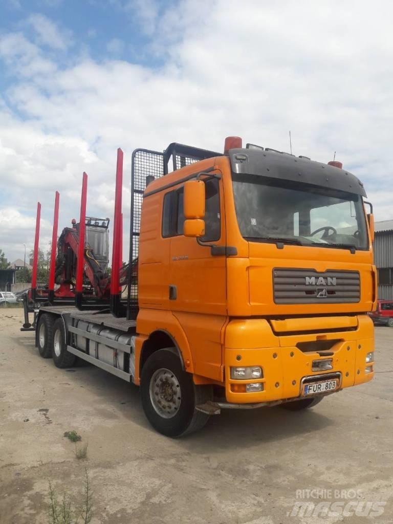 MAN TGA 33.530 Tovornjaki za hlode