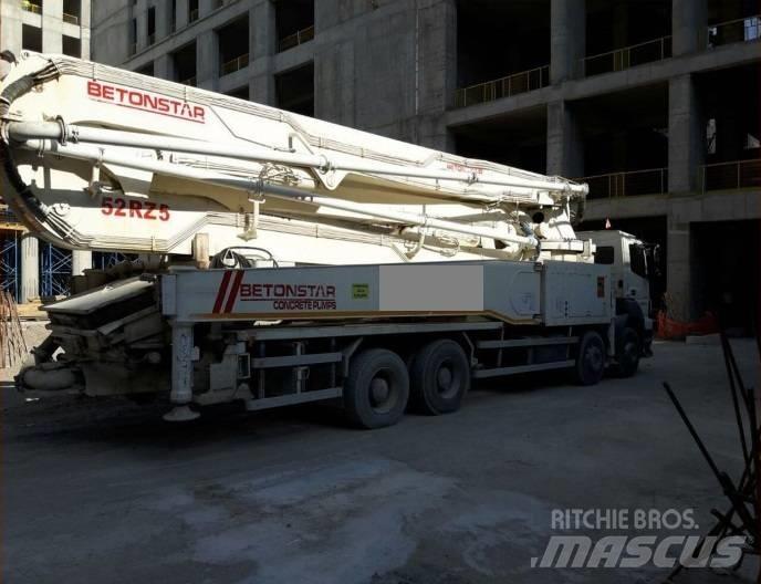 Betonstar 52M-5RZ Kamionske črpalke za beton