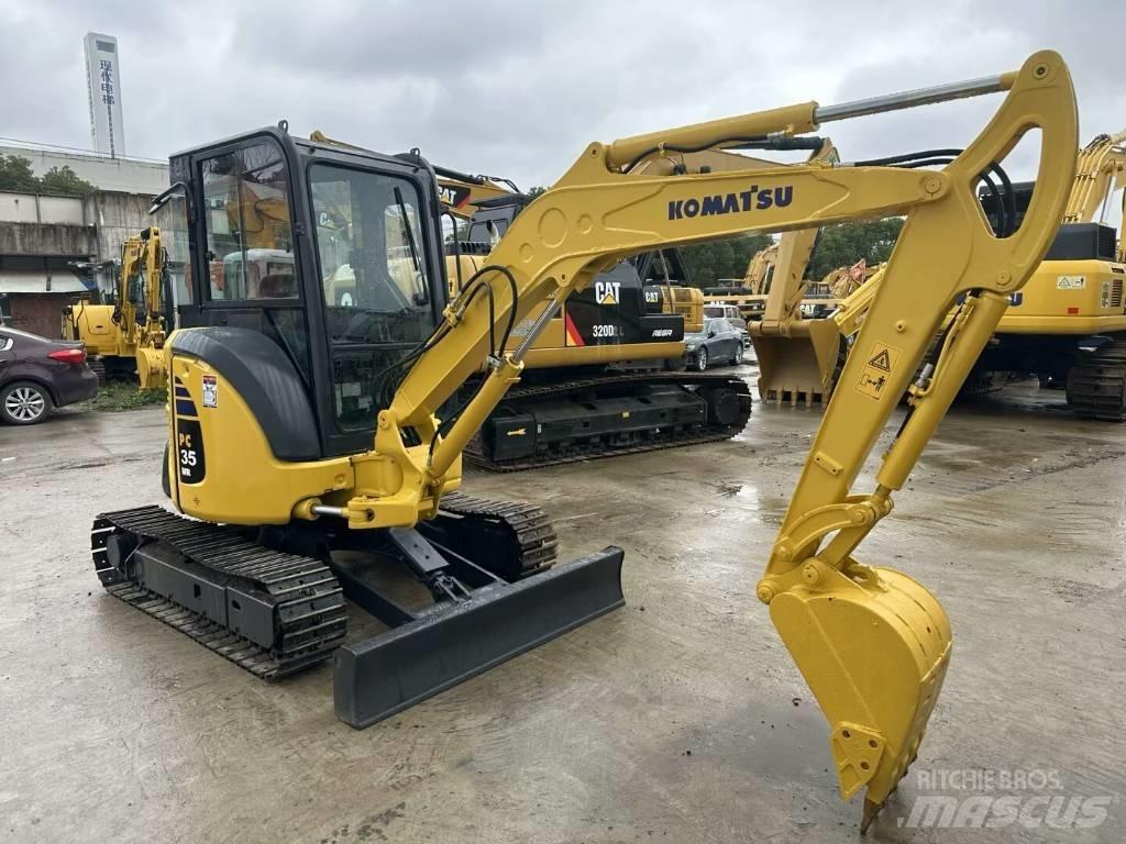 Komatsu PC 35 MR Mini bagri <7t
