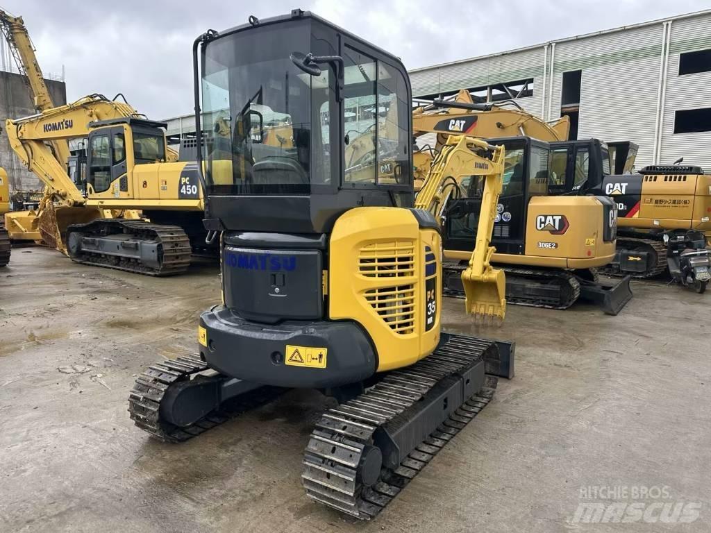 Komatsu PC 35 MR Mini bagri <7t