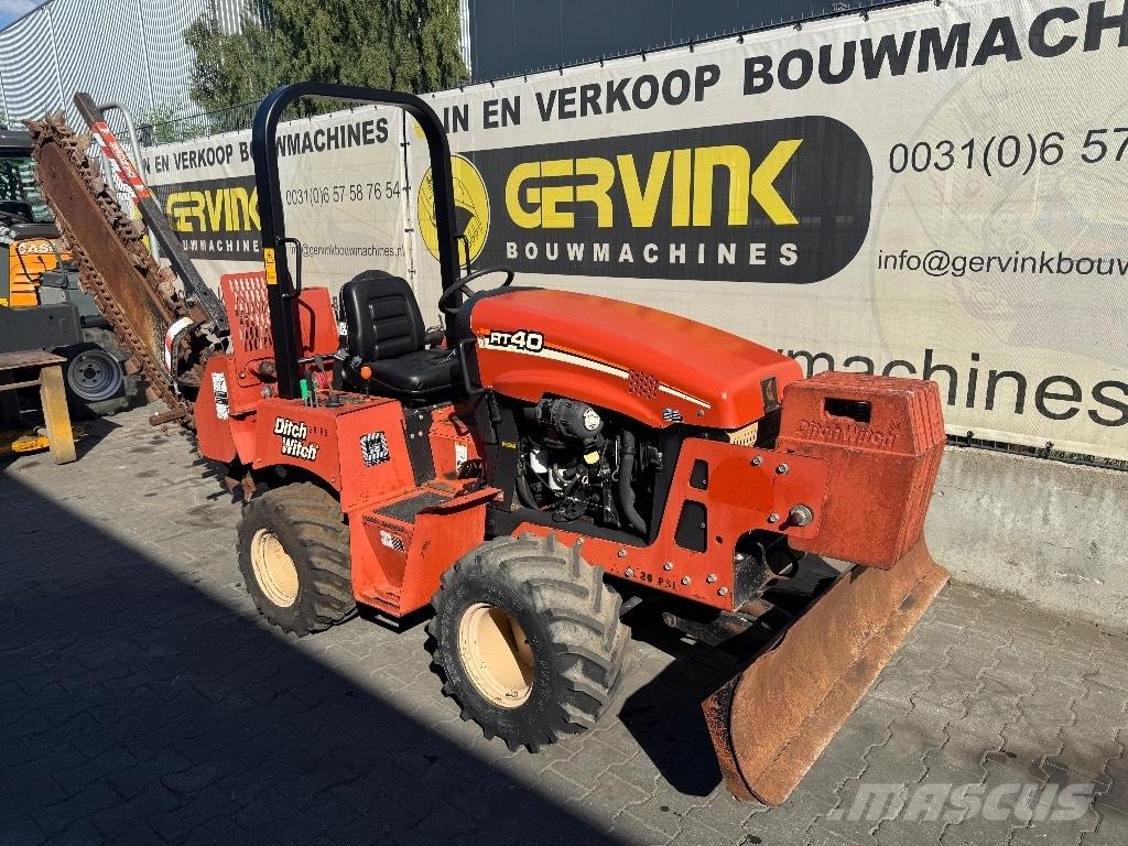Ditch Witch RT 40 Freze za kopanje jarkov Trenčerji