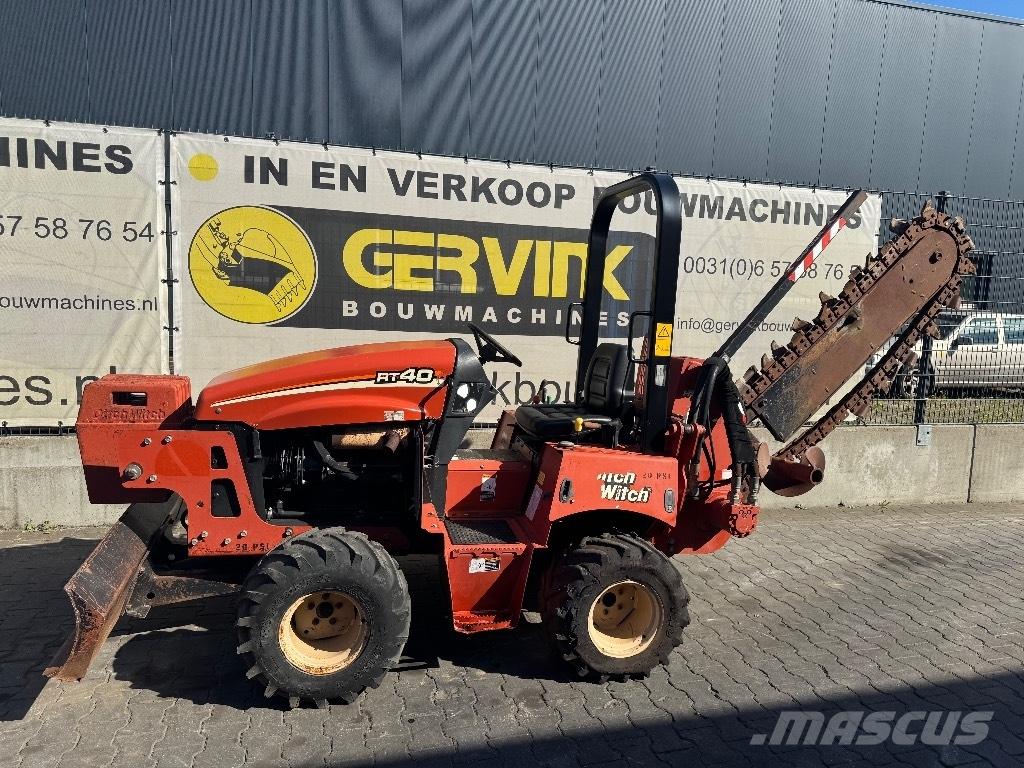 Ditch Witch RT 40 Freze za kopanje jarkov Trenčerji