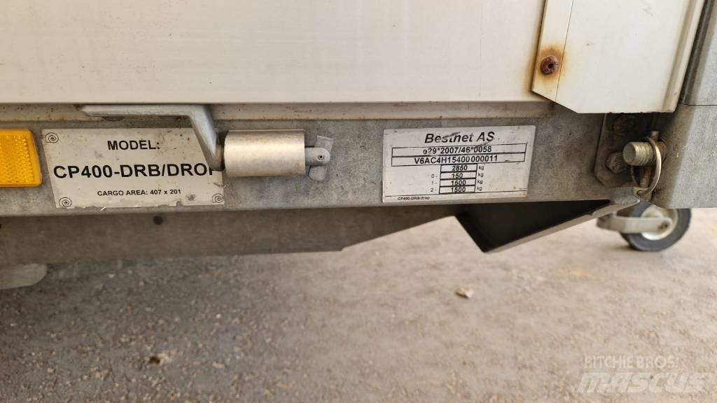  Aku CP400-DRB/drop Prikolice za prevoz vozil