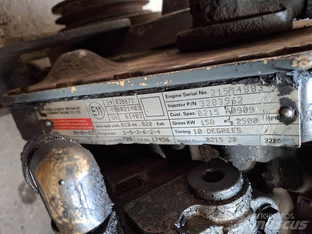 Cummins B215-20 Motorji