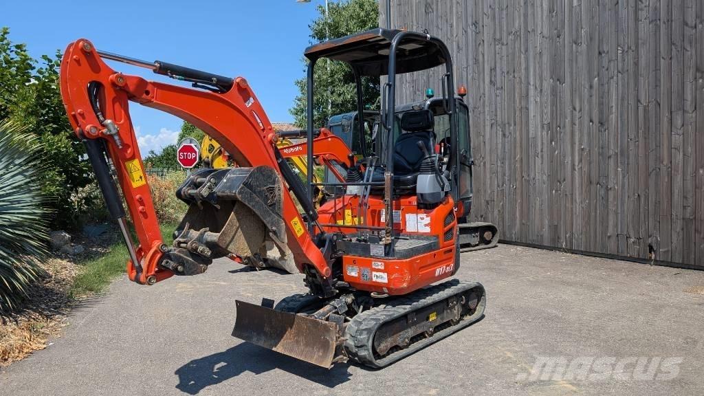 Kubota U 17-3 Mini bagri <7t