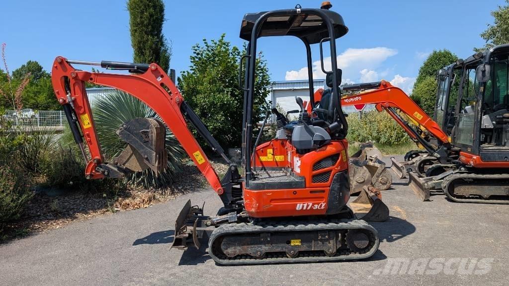 Kubota U 17-3 Mini bagri <7t