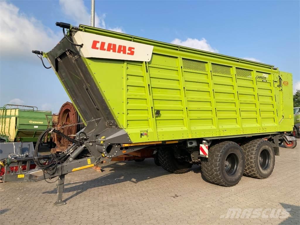 CLAAS Cargos 750 Oprema za polaganje in upravljanje