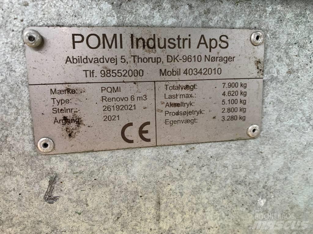 Pomi Renovo 6 m3 Stiskalnice odpada