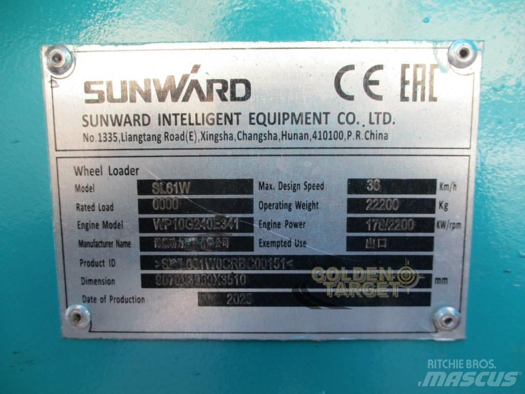 Sunward SL61W Kolesni nakladalci