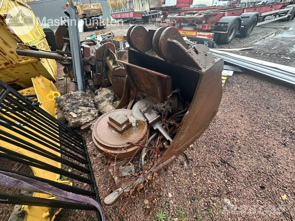 Case Poclain 1088 P Bagri na kolesih