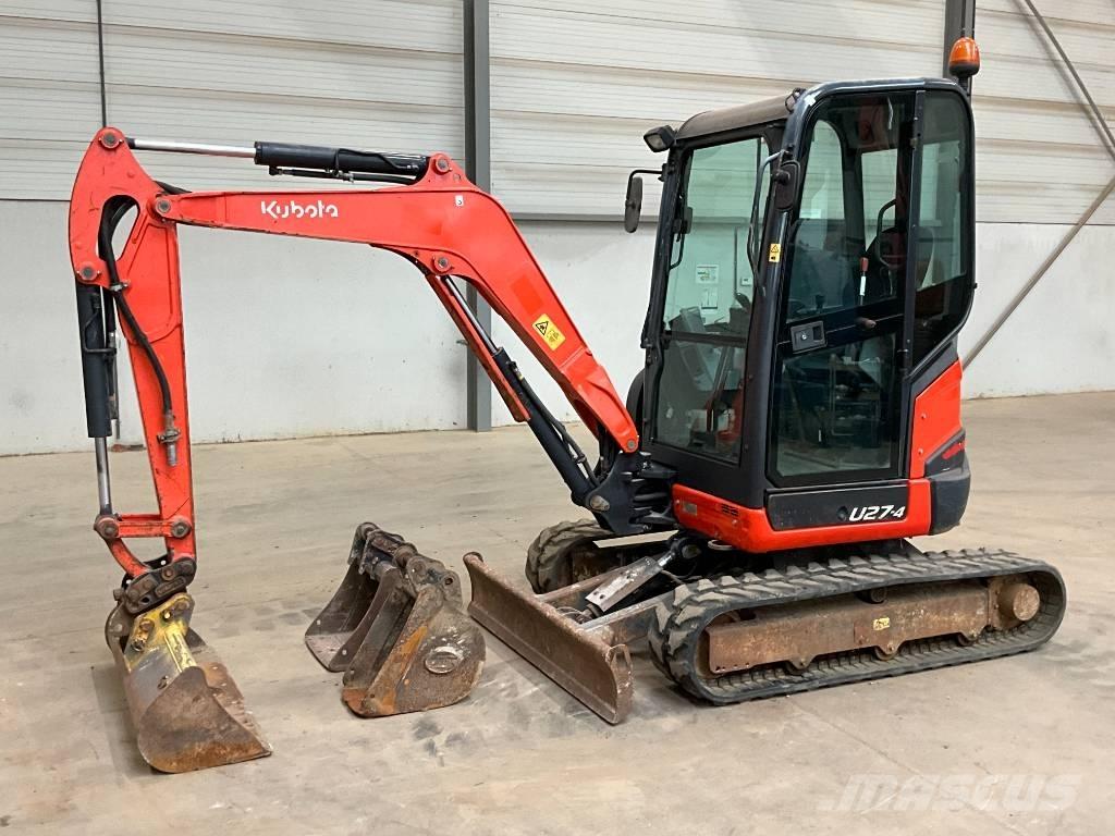 Kubota U 27-4 Mini bagri <7t