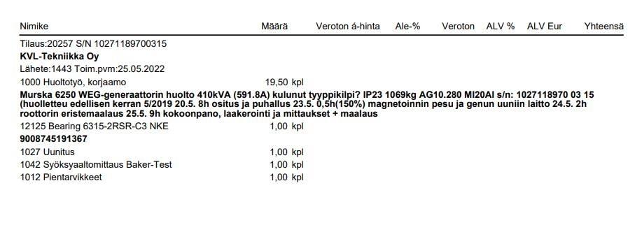  WEG AG10280MI20AI Drugi agregati