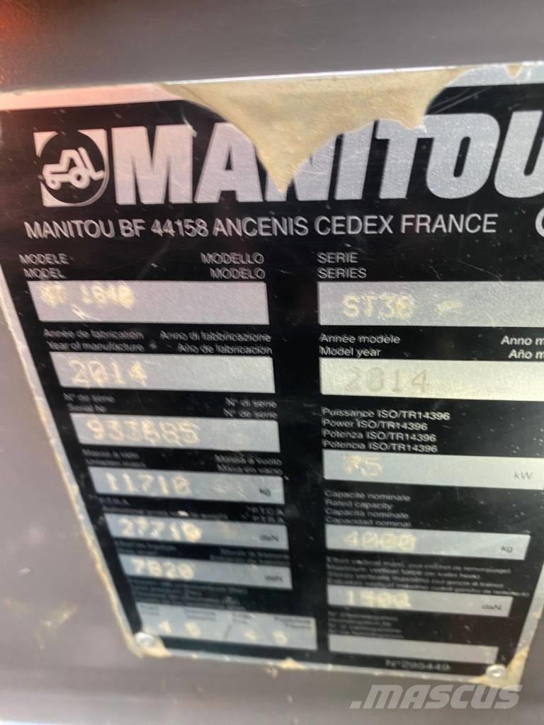 Manitou MT 1840 Teleskopski viličarji