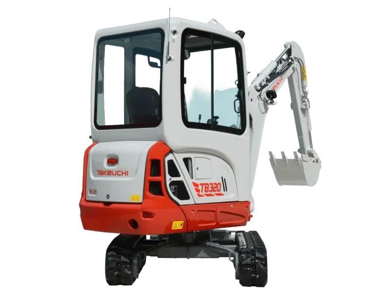 Takeuchi TB320 Mini bagri <7t