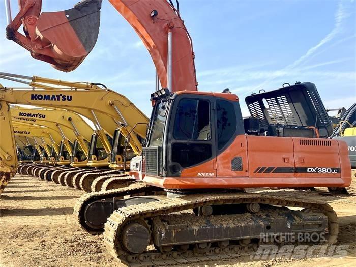 Doosan DX 380 LC Bagri goseničarji