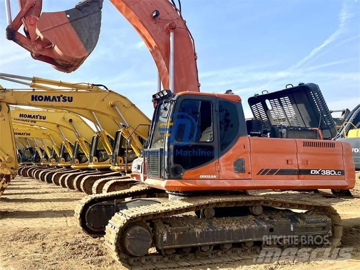Doosan DX 380 LC Bagri goseničarji