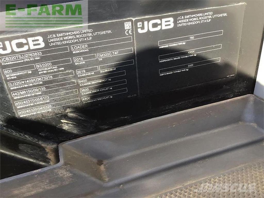 JCB tm320 Kmetijski teleskopski nakladalci