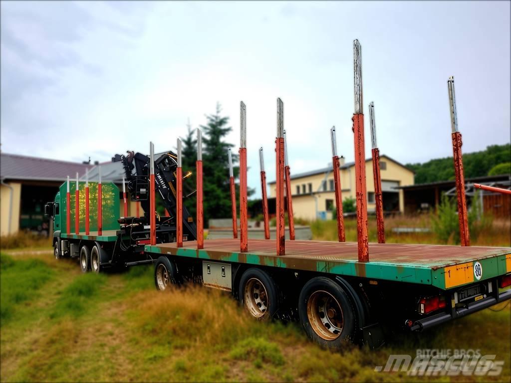 MAN TGA 33.430 Tovornjaki za hlode