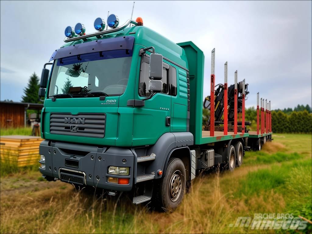 MAN TGA 33.430 Tovornjaki za hlode