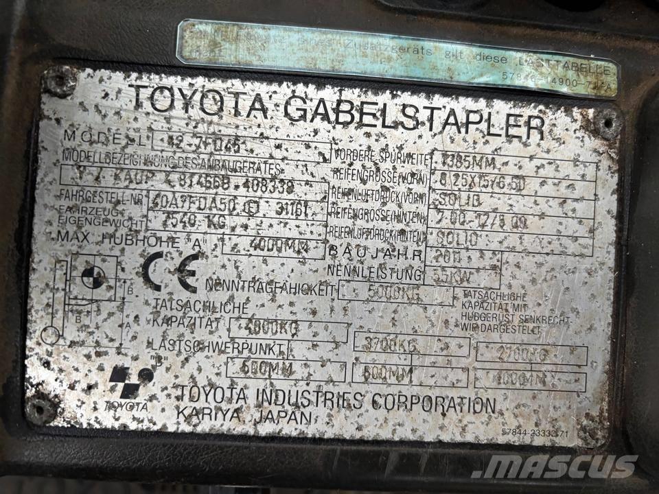 Toyota 7 FD 45 Dizelski viličarji