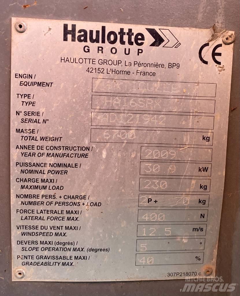 Haulotte HA 16 SPX Zglobne dvižne ploščadi