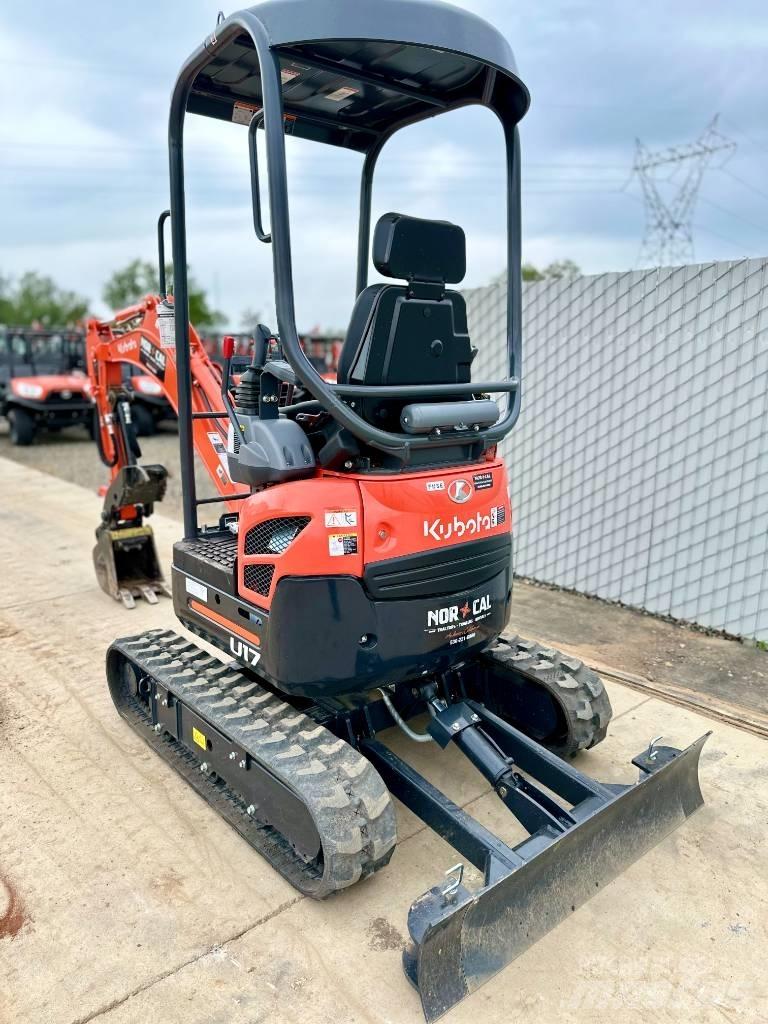 Kubota U 17 Mini bagri <7t