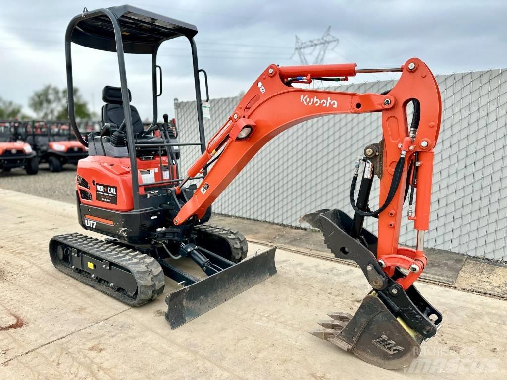 Kubota U 17 Mini bagri <7t
