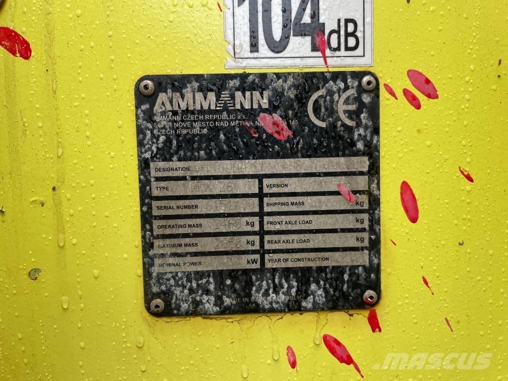 Ammann ARX 26 Dvojni valjarji
