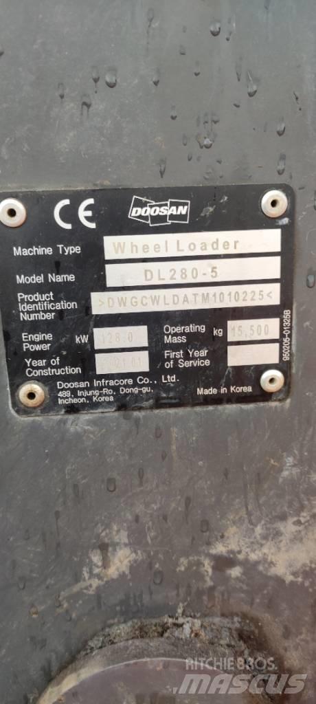 Doosan DL 280-5 Kolesni nakladalci