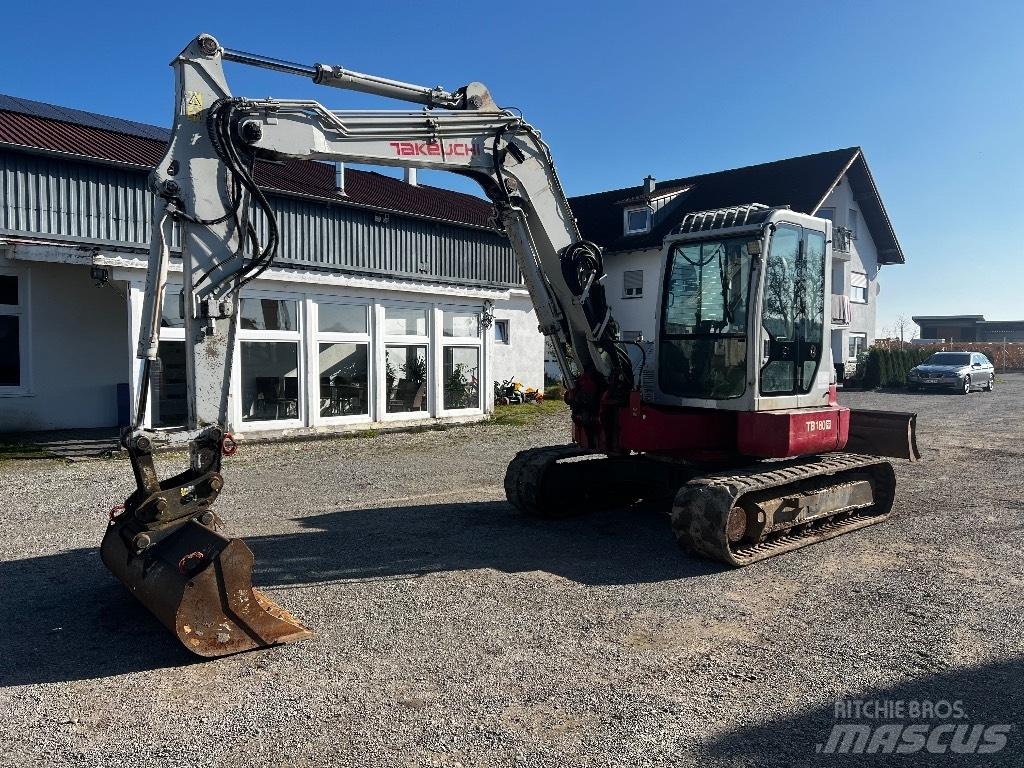 Takeuchi TB 180 FR Midi bagri 7t – 12t