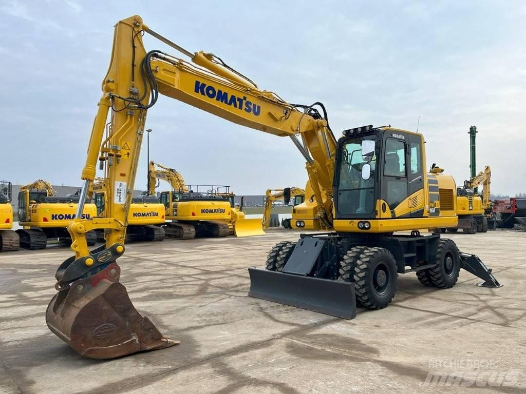 Komatsu PW160-11 Bagri na kolesih