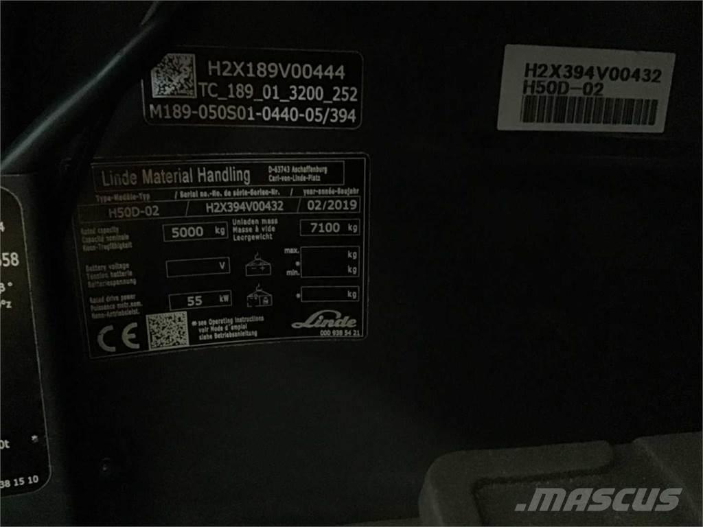 Linde H50D Dizelski viličarji