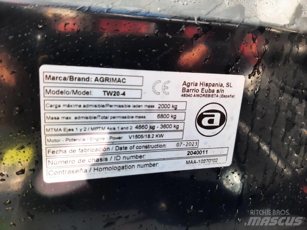 Agrimac TW20-4KL Terenski viličar