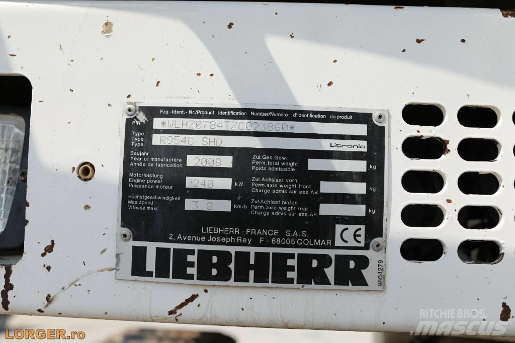 Liebherr R954 C SHD Bagri goseničarji