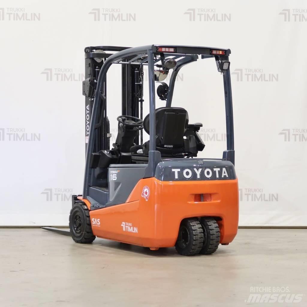 Toyota 8FBE16T Električni viličarji
