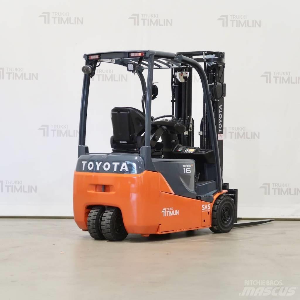 Toyota 8FBE16T Električni viličarji