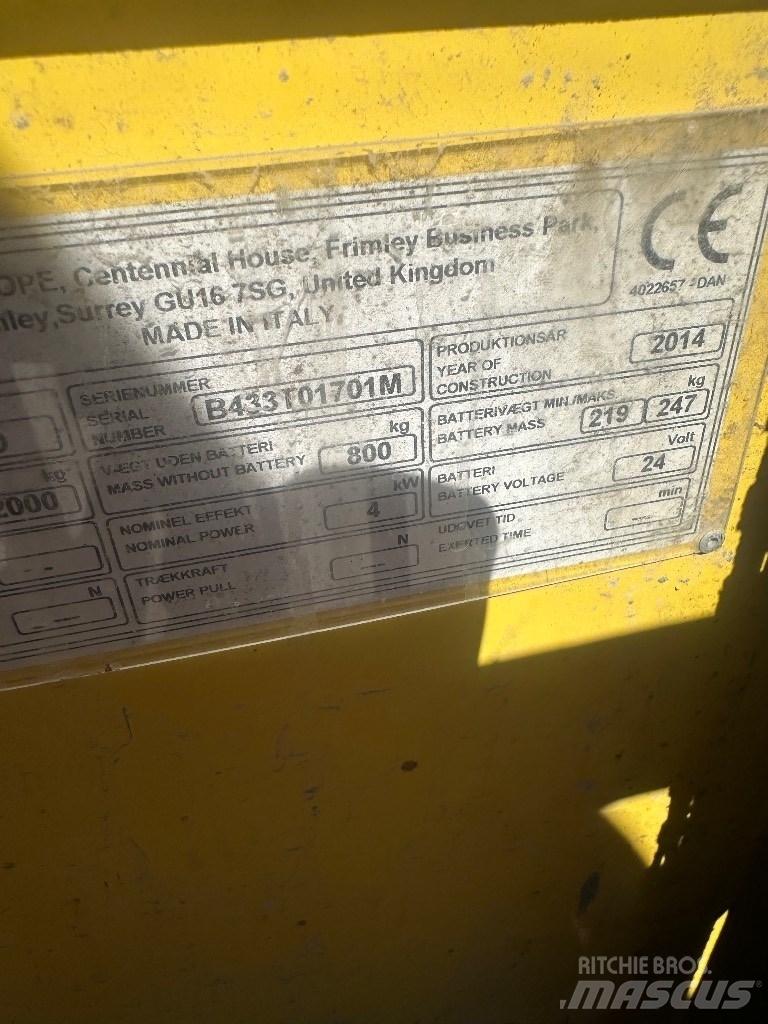 Hyster P 2.0 Samopogonski ročni viličarji