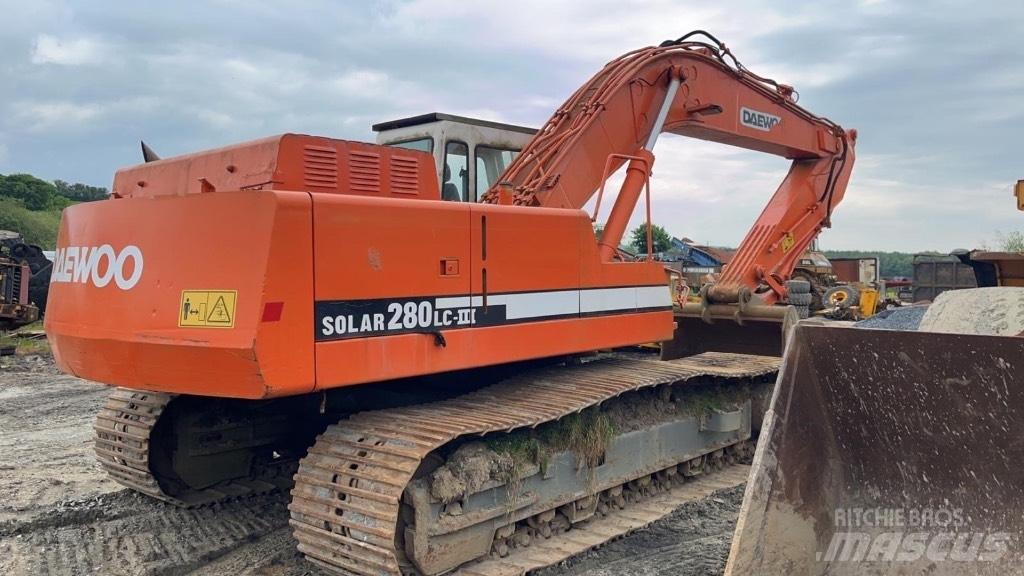 Daewoo Solar 280 III Bagri goseničarji