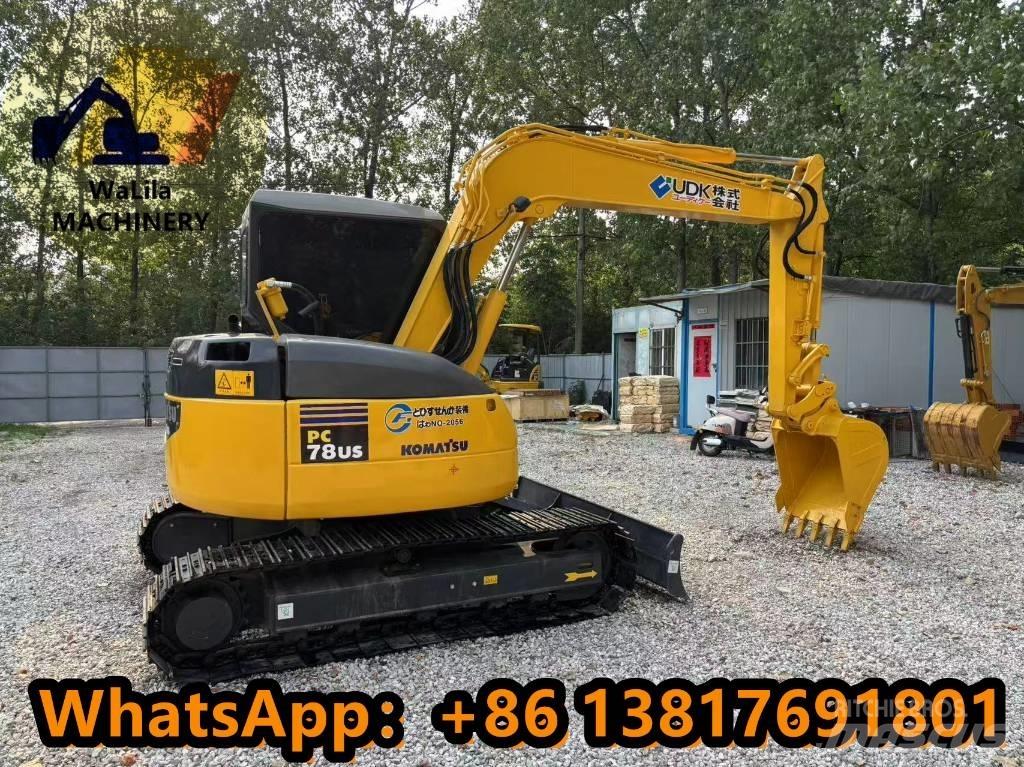 Komatsu PC 78 US Mini bagri <7t
