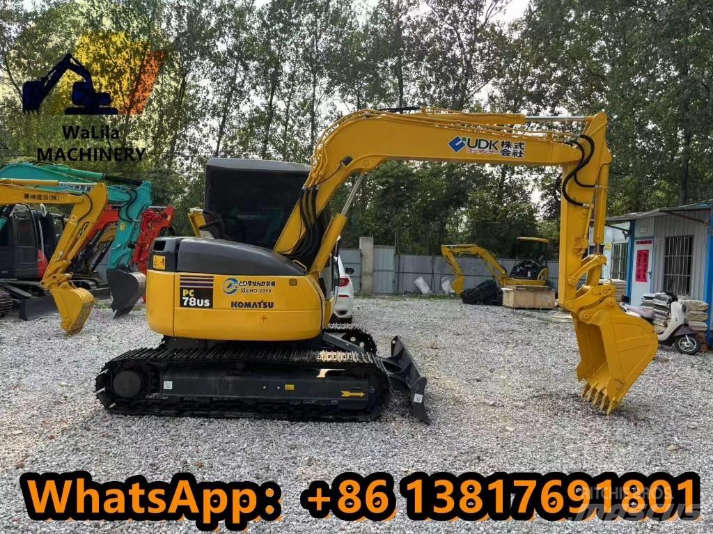 Komatsu PC 78 US Mini bagri <7t