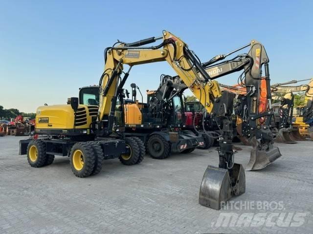 Yanmar B 110 W Bagri na kolesih
