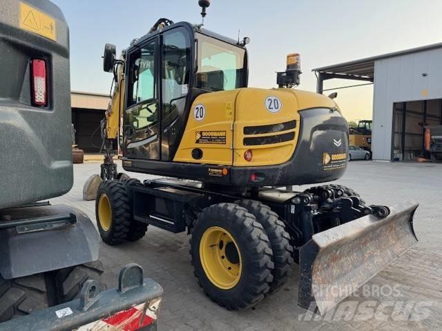 Yanmar B 110 W Bagri na kolesih