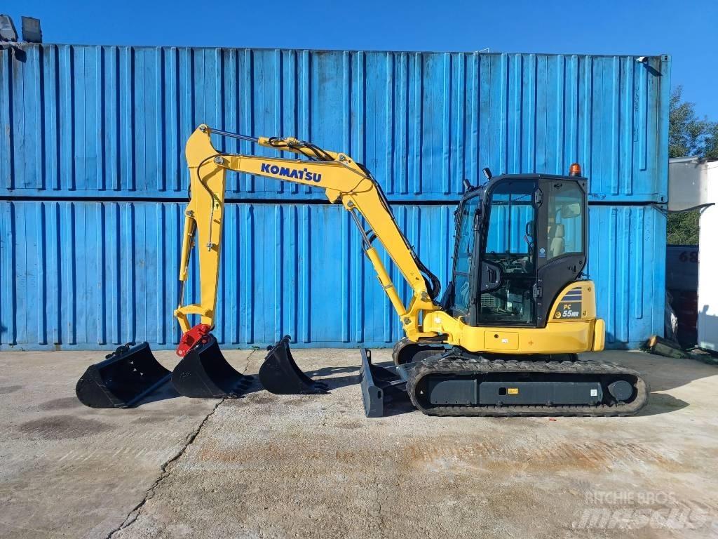Komatsu PC 55 MR-5 Mini bagri <7t