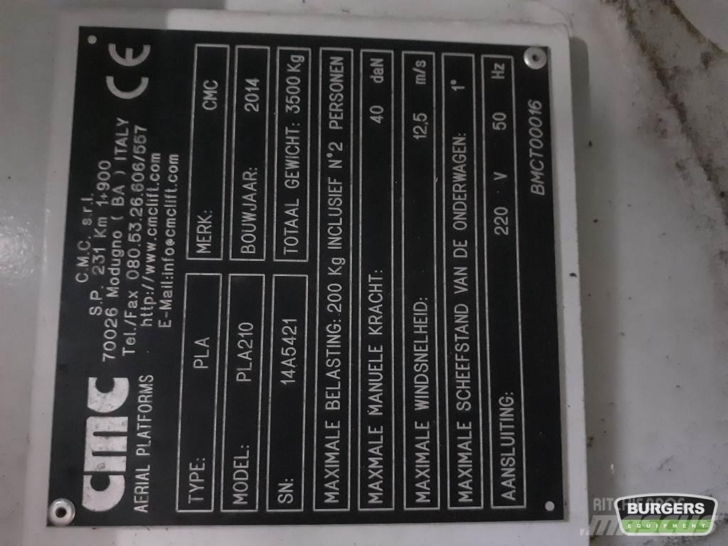 CMC PLA 210 Teleskopske dvižne ploščadi