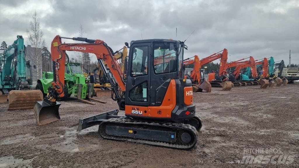 Hitachi ZX55-6CLR Mini bagri <7t