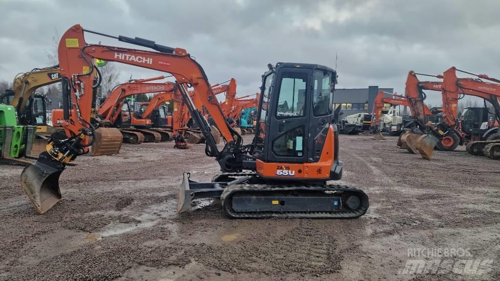 Hitachi ZX55-6CLR Mini bagri <7t