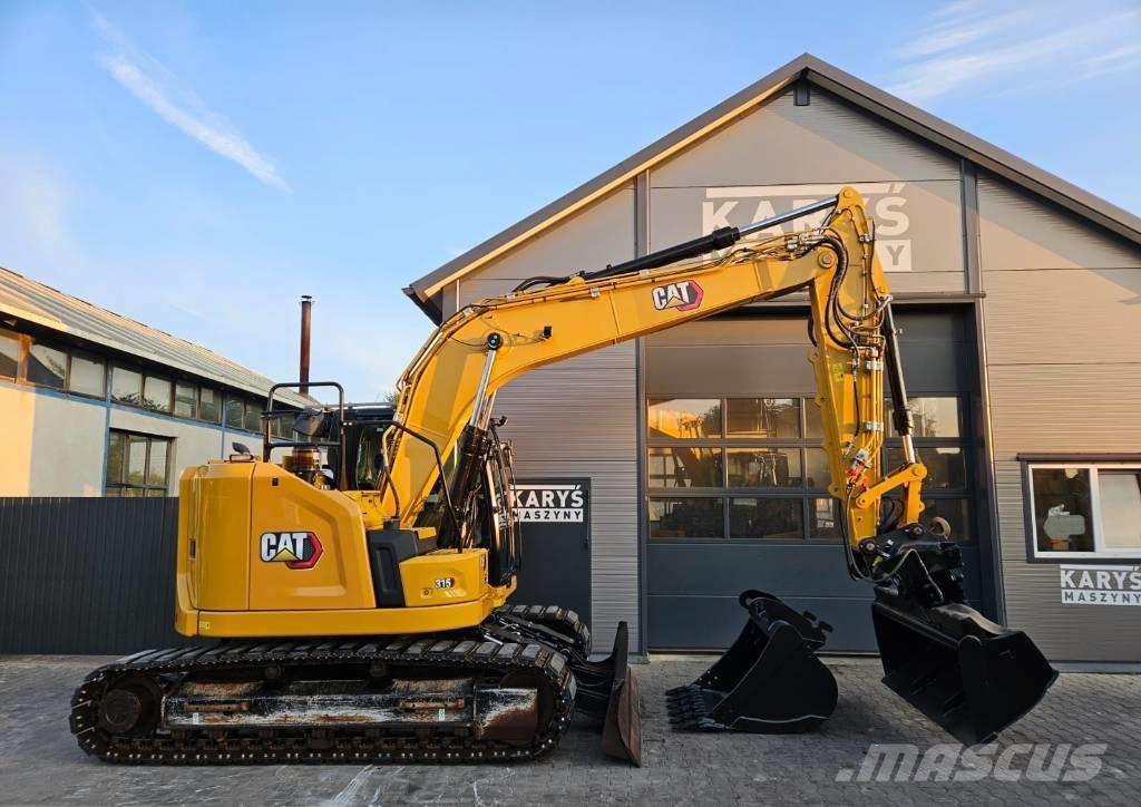 CAT 315 Bagri goseničarji