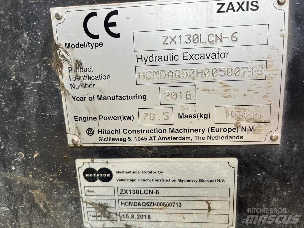 Hitachi ZX130LCN-6 Bagri goseničarji