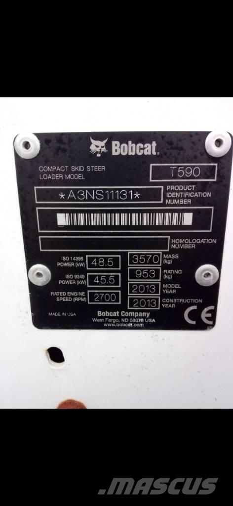 Bobcat T 590 Skid steer mini nakladalci